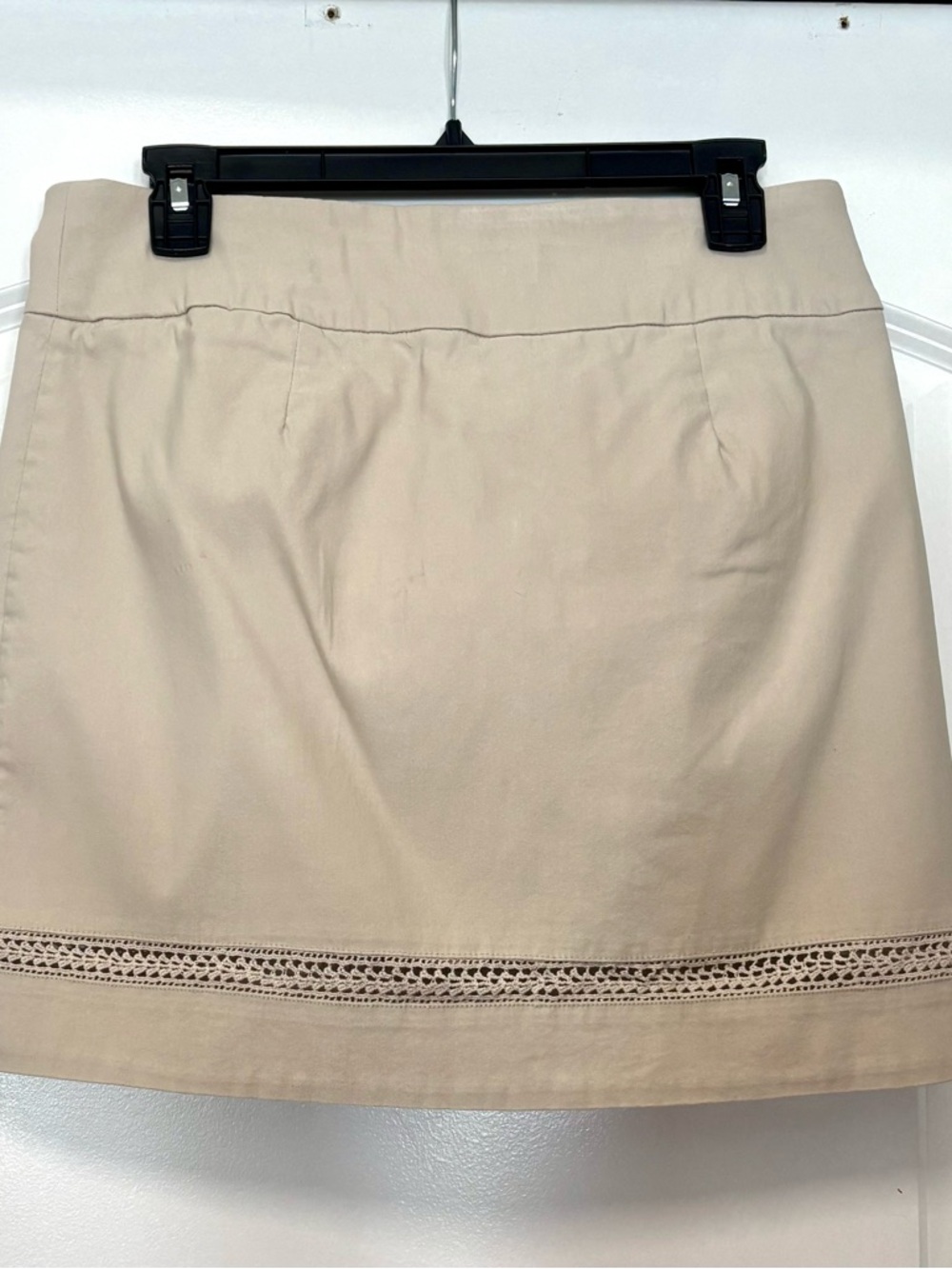 crown & ivy Beige High-Rise Skirt - Picture 6 of 9